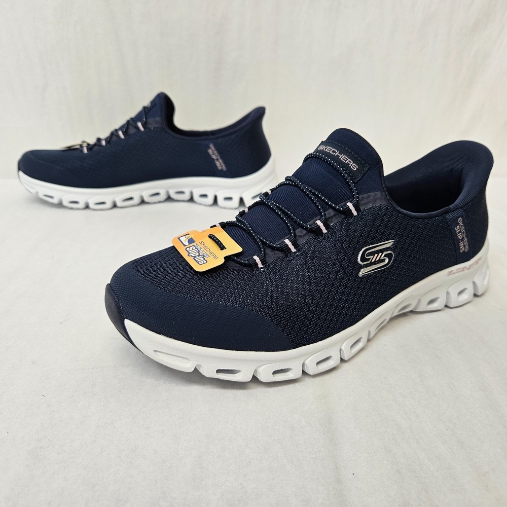 Skechers Glide-Step Pursuit Hands Free Sneakers 104547 Navy Women's Size 6.5 - Picture 3 of 9